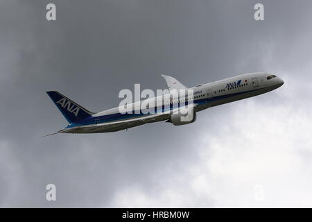 All Nippon Airlines Boeing 787-900-Farnborough Airshow Stockfoto