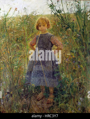 Fritz von Uhde Heideprinzesschen Stockfoto