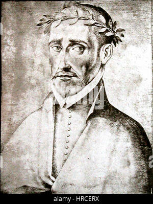 Retrato de Fernando de Herrera Stockfoto