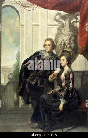 Reynolds, Sir Watkin und Lady Henrietta Williams-Wynn Stockfoto