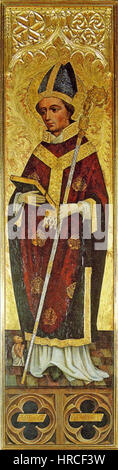 St. Stanislaus, gotischen Altarbild, Wawel Stockfoto