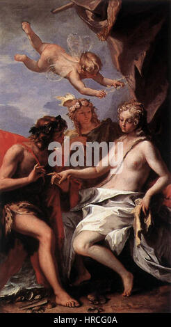 Sebastiano Ricci - Bacchus und Ariadne - WGA19434 Stockfoto