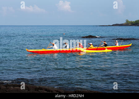 Ausleger, Kona, Big Island, Hawaii Stockfoto