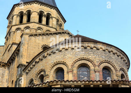 Neben dem Bett. Basilika des Heiligen Herzens. Paray-le-Monial. Stockfoto