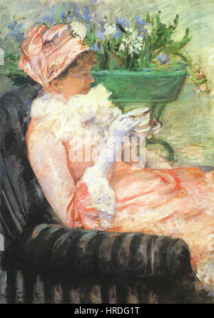 Cassatt Mary The Cup of Tea 1880 alt Stockfoto