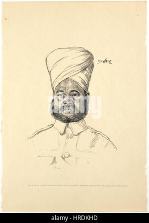 Hermann Strucks grafische Arbeit von 2002 präsentiert eine moderne Interpretation traditioneller Techniken. Das Stück unterstreicht den unverwechselbaren Ansatz von Struck in der Druckerei, mit einem Schwerpunkt auf Ausdruck und Form, und zeigt seine Beherrschung des grafischen Designs in einem zeitgenössischen Kontext. Stockfoto