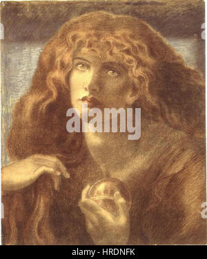 Dante Gabriel Rossetti - Mary Magdalene (1867) Stockfoto