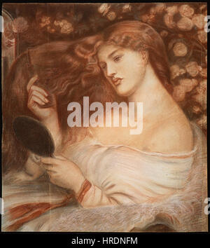 Dante Gabriel Rossetti - Lady Lilith (ca. 1867) Stockfoto