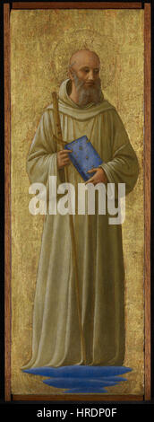 Fra Angelico (Fra Giovanni da Fiesole) - St. Romuald - 62,9 - Minneapolis Institute of Arts Stockfoto