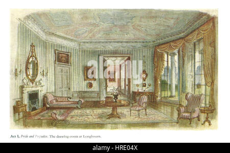 Rex Whistler - Pride and Prejudice 2 Stockfoto