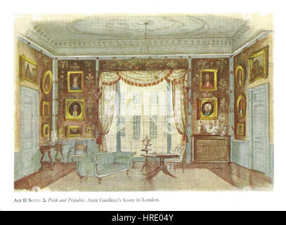 Rex Whistler - stolz und Vorurteil 3 Stockfoto