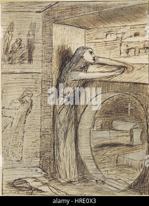 Elizabeth Siddal - St Agnes Eve Stockfoto