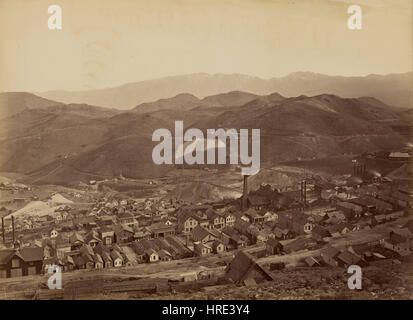 Carleton Watkins (American - (die Kombination Welle, aus der Wasser-Flume) - Google Art Project Stockfoto