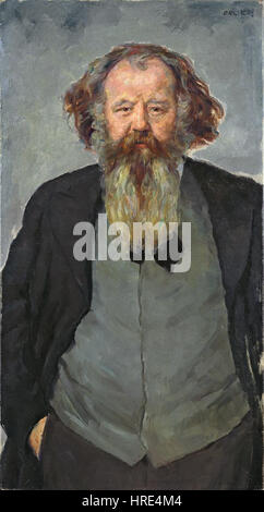 Emil Orlik Bildnis Hermann Bahr 1908 Stockfoto