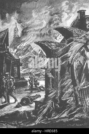 "Familie ohne Namen" von Georges Tiret-Bognet 56 Stockfoto