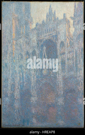 Claude Monet (Französisch - das Portal der Kathedrale von Rouen im Morgenlicht - Google Art Project Stockfoto