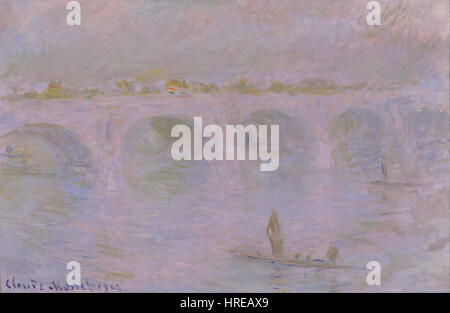 Claude Monet - Waterloo Bridge in London - Google Art Project Stockfoto