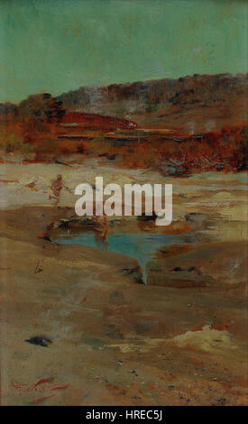 Girolamo Nerli - bei Rotorua - Google Art Project Stockfoto