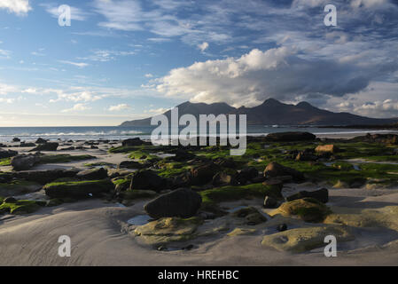 Laig Strand, Insel Eigg, Schottland Stockfoto