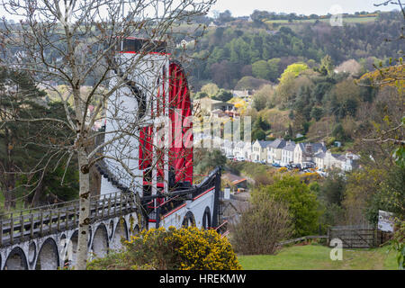 Laxey Wheel (Lady Isabella), Isle Of man. Stockfoto