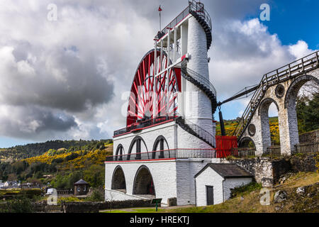 Laxey Wheel (Lady Isabella), Isle Of man. Stockfoto