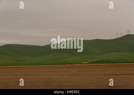 San Joaquin Valley im Frühling Stockfoto