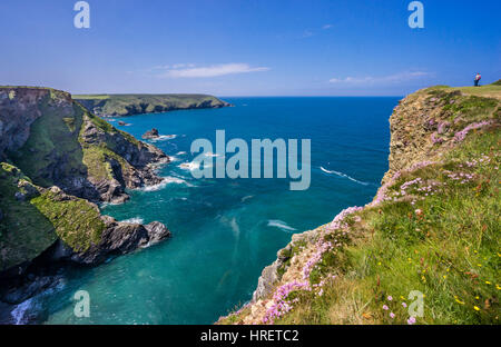 Vereinigtes Königreich, kornischen Küste Cornwalls, Godrevy Portreath Heritage Coast Kynance Cove Stockfoto