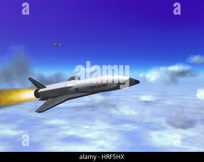 Orbital Sciences X-34 Stockfoto