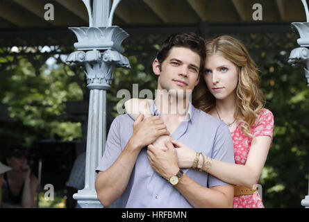 DIE letzten fünf Jahre 2014 Glück Affe Pictures-Film mit Anna Kendrick und Jeremy Jordan Stockfoto