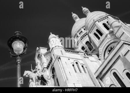 Basilique du Sacre Coeur, Montmartre, Paris, Frankreich Stockfoto