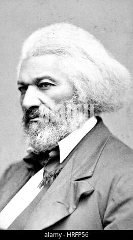 FREDERICK DOUGLASS (1818-1895), US-amerikanischer Politiker und Abolitionist über 1875 Stockfoto