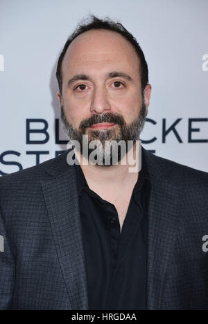 Los Angeles, USA. 1. März 2017. Aaron Magnani bei der letzte Wort Premiere am Arclight Theater in Los Angeles. 1. März 2017. Bildnachweis: Longifilis/USA/Alamy Live-Nachrichten Stockfoto