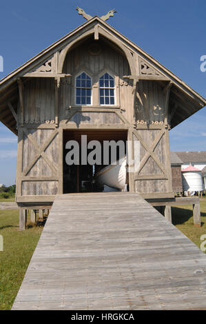 Chicamacomico Rettungsstation Museum in Rodanthe, North Carolina Stockfoto