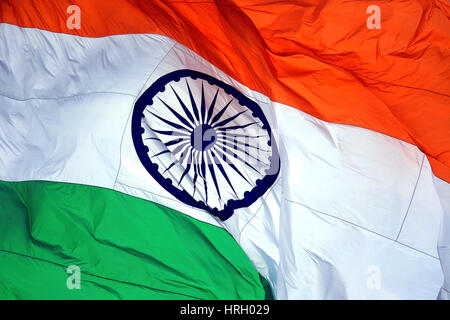 Indische Nationalflagge Stockfoto