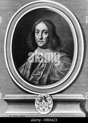 Pierre de Fermat, französischer Mathematiker Stockfoto