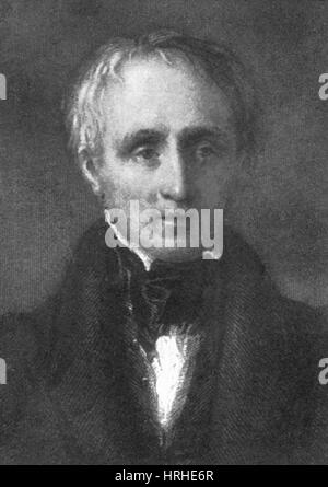 William Wordsworth, englischer Dichter Stockfoto