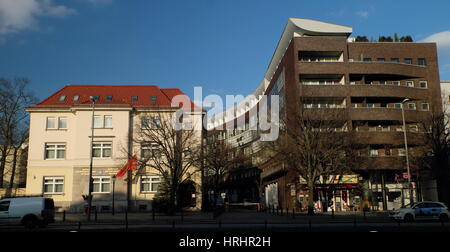 Kreuzung Otto-Suhr-Allee und LuisenPlatz, Charlottenburg, Berlin Stockfoto