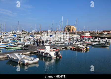 Hafen, Marina, Porto Maurizio, Imperia, Ligurien, italienische Riviera, Italien Stockfoto