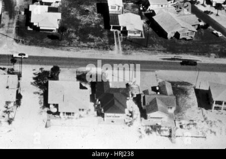 Hurrikan Eloise Sequenz, 1 von 2, 1975 Stockfoto