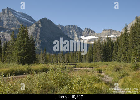 Grinnell Gletscher, Glacier NP, 2008 Stockfoto