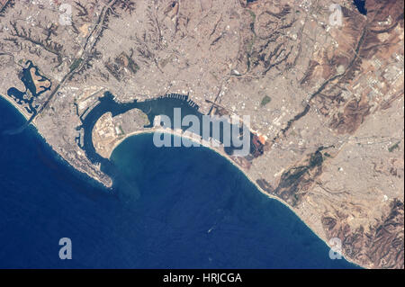 San Diego und Tijuana Stockfoto