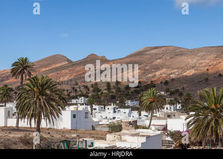 Dorf Haria in Lanzarote, Lanzarote, Kanarische Inseln, Spanien. Stockfoto