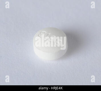 Quetiapin Fumarat 50 mg Stockfoto