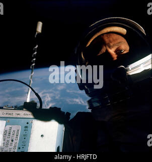 Gemini 12, Astronaut Buzz Aldrin, 1966 Stockfoto