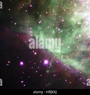 Orion-Nebel, M42, NGC 1976 Stockfoto