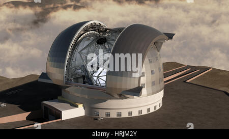 European extrem Large Telescope Stockfoto