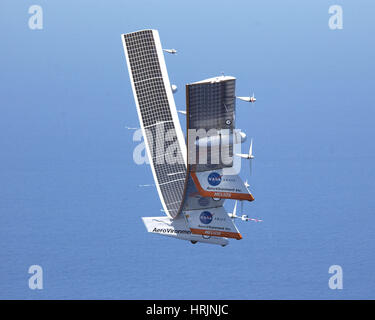 Letzter Flug des Prototyps Helios, 2003 Stockfoto