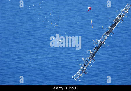 Letzter Flug des Prototyps Helios, 2003 Stockfoto