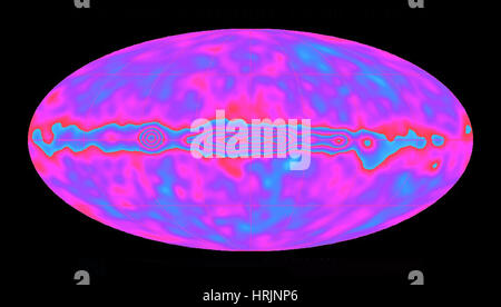 Kosmischen Mikrowellen-Hintergrundstrahlung, DMR Stockfoto