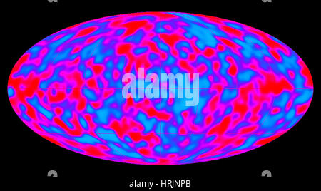 Kosmischen Mikrowellen-Hintergrundstrahlung Stockfoto